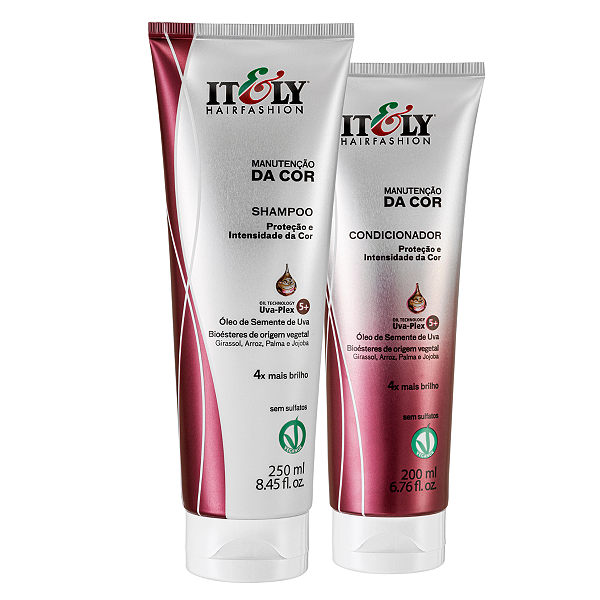Itely Kit Manutenção Cor Shampoo 250ml Condicionador 200ml