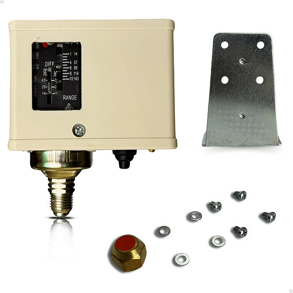 Pressostato Compressor Sensor De Ar 145 Psi 10 Bar Rosca 1/4