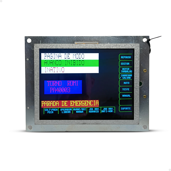 Monitor LCD para Torno ROMI MACH 9