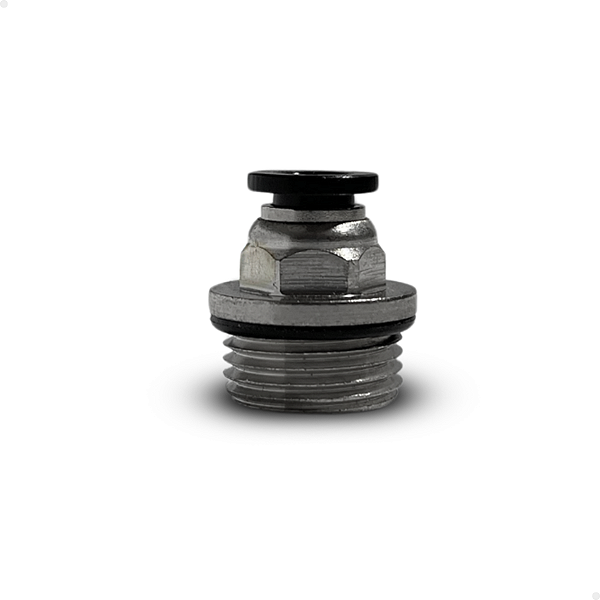 Conexão reta 6mm rosca 3/8