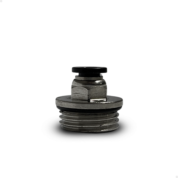 Conexão reta 6mm rosca 1/2