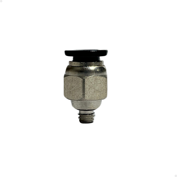 Conexão reta 6mm rosca M5