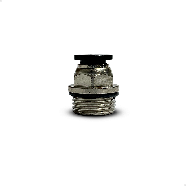 Conexão reta 8mm rosca 3/8