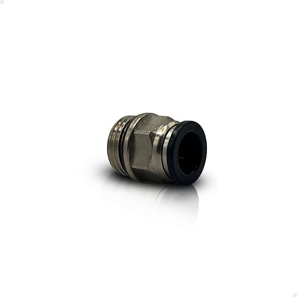 Conexão reta 12mm rosca 1/2