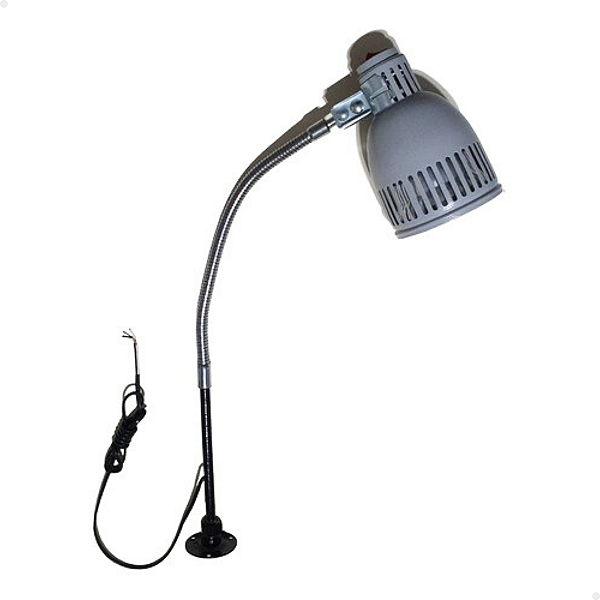 Luminária Flexível P/ Máquinas Torno / Fresa Com Flange