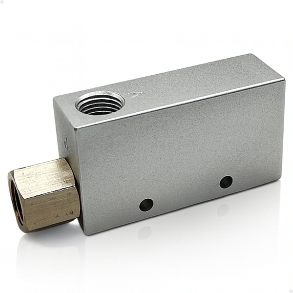 Válvula Geradora De Vácuo Pressão Negativa Rosca 1/4