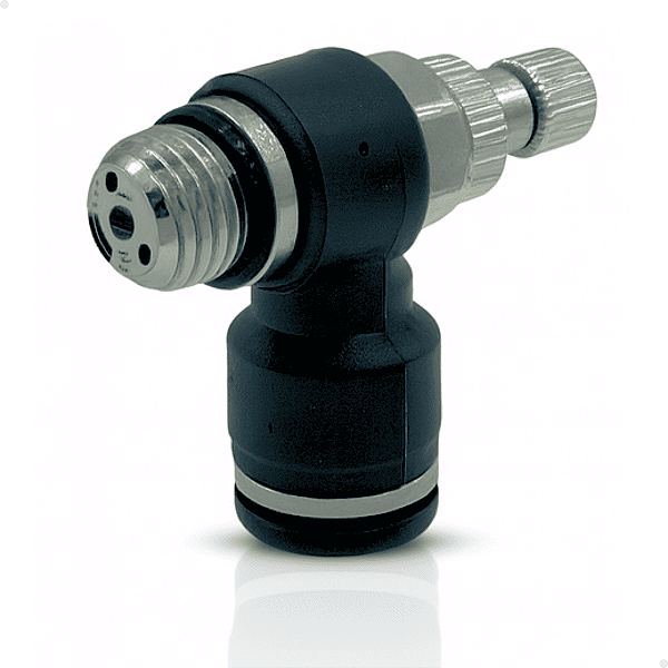 Válvula reguladora de fluxo 10mm x 1/4