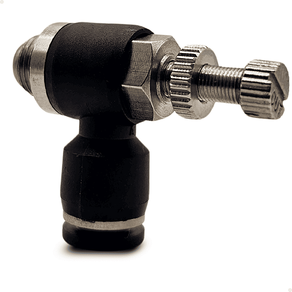 JSC08G01 - VALVULA CONTROLE FLUXO 8MM X 1/8" BSPP