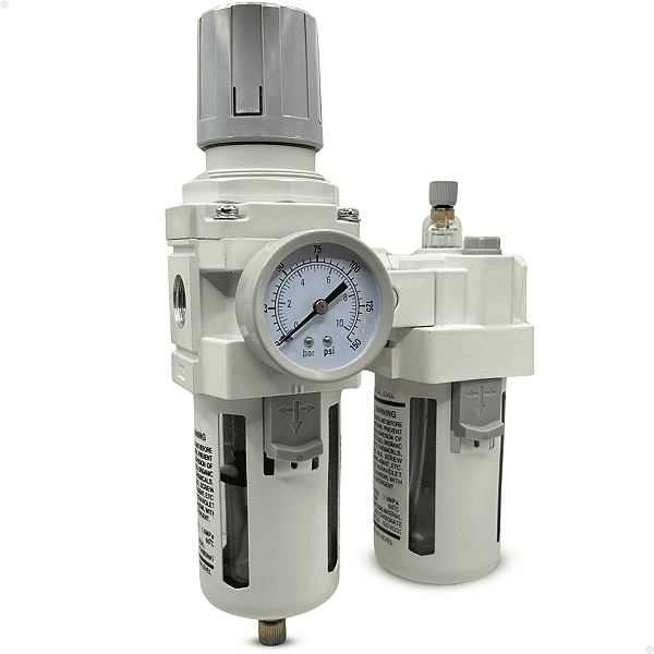Filtro Regulador Lubrificador Lubrifil FRL Rosca 1/2 - DAC4010-04