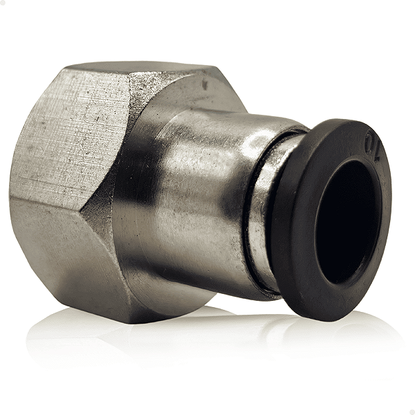 Conexão reta 10mm rosca fêmea 1/2