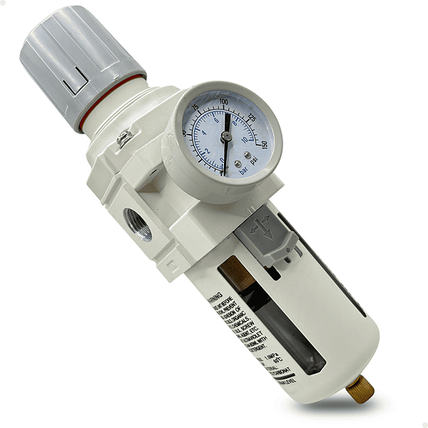 BFR4000 - LINHA ECONOMICA - FILTRO REGULADOR 1/2" BSPP MAN. SUP.