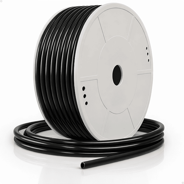 SHM 8B - TUBO POLIURETANO 8MM X 5,5MM PRETO