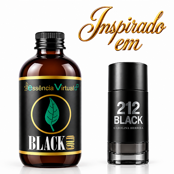 Essência 2Two VIP Black - 60ml - Masculino | Black Gold