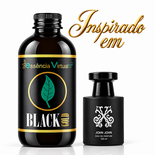 Essência John Jey - 60ml - Masculino | Black Gold