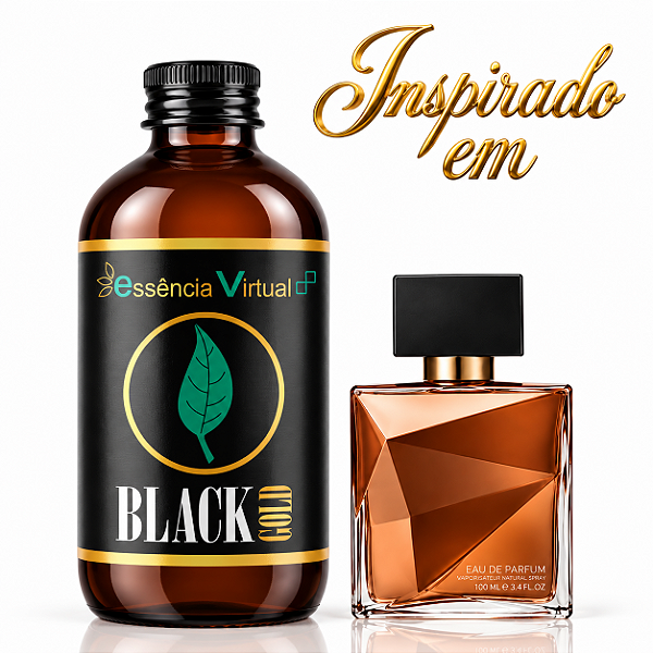 Essência Paulo Santo - 60ml - Masculino | Black Gold