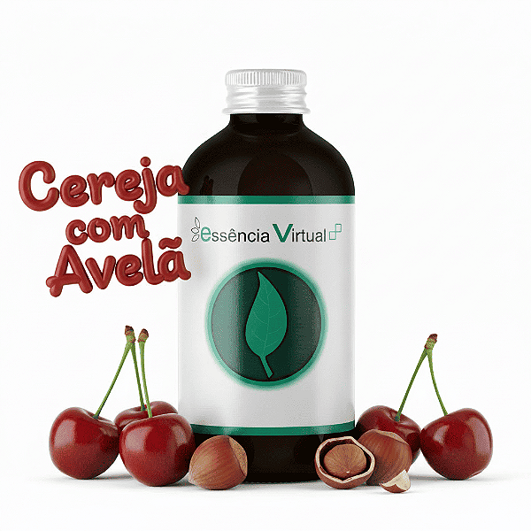 Essência 100ml - Cereja c/ Avelã | Essência Virtual
