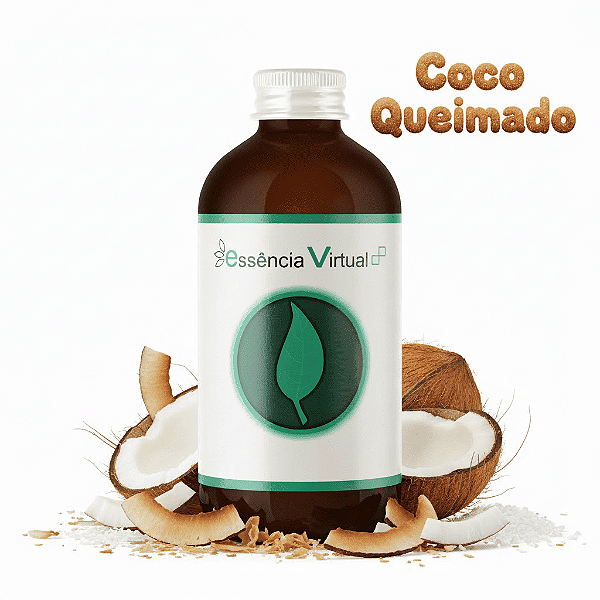 Essência 100ml - Coco Queimado | Essência Virtual