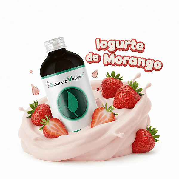 Essência 100ml - Iogurte de Morango | Essência Virtual
