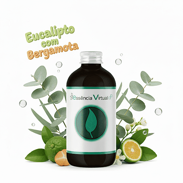 Essência 100ml - Eucalipto c/ Bergamota | Essência Virtual