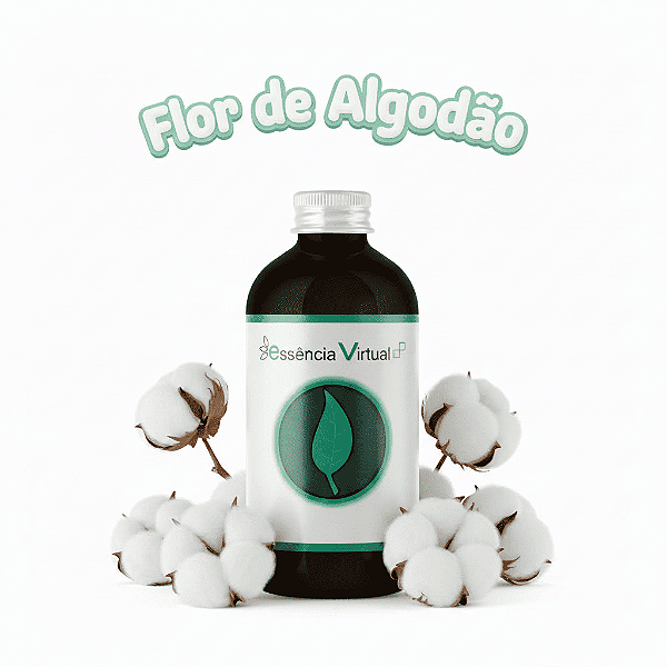 Essência 100ml - Flor de Algodão | Essência Virtual