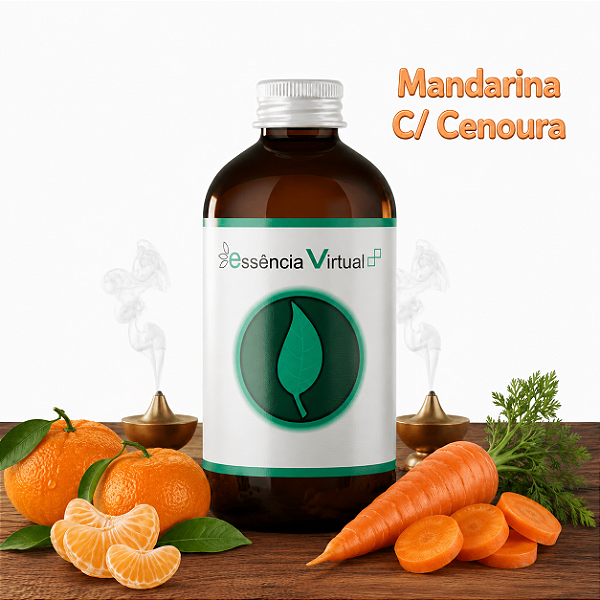 Essência 100ml - Mandarina c/ Cenoura | Essência Virtual