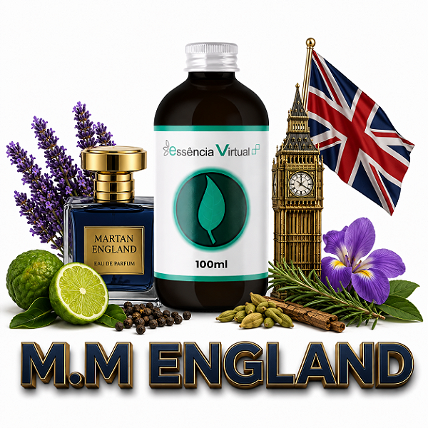 Essência 100ml - M.M. England | Essência Virtual