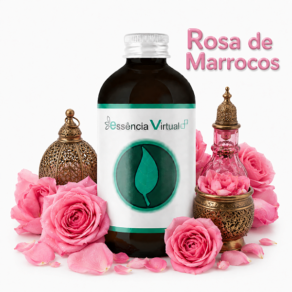 Essência 100ml - Rosa de Marrocos | Essência Virtual