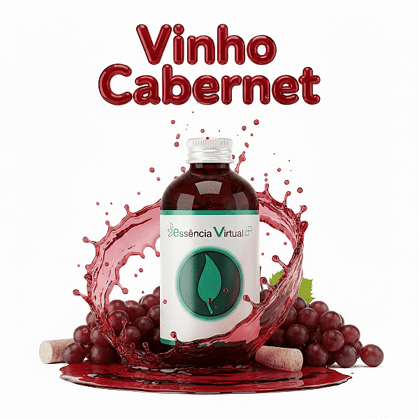 Essência 100ml - Vinho Cabernet | Essência Virtual
