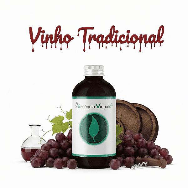 Essência 100ml - Vinho | Essência Virtual