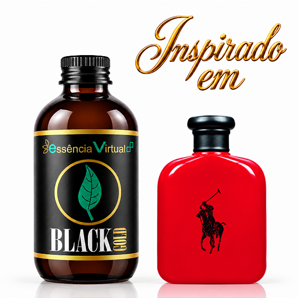 Essência Apolo Vermelho - 60ml - Masculino | Black Gold