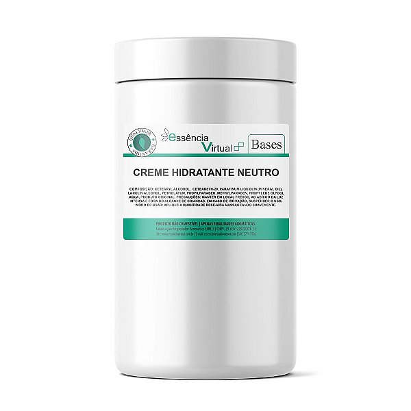 Creme Hidratante Neutro 1L - Faça Seu Condicionador | Essência Virtual