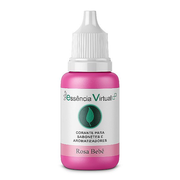 Corante Cosmético Líquido - 100ml - Cor: Rosa Bebê | Essência Virtual