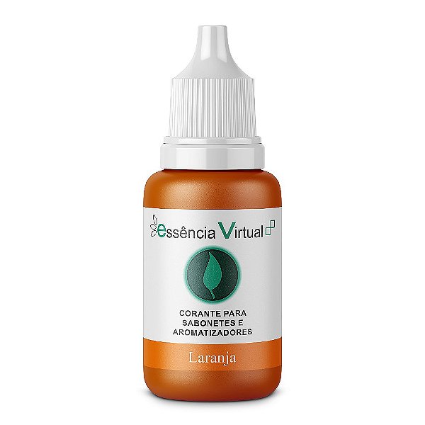 Corante Cosmético Líquido - 100ml - Cor: Laranja | Essência Virtual