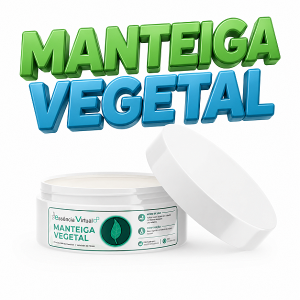 Manteiga Vegetal – Nutrição e Cuidado Natural - Cacau