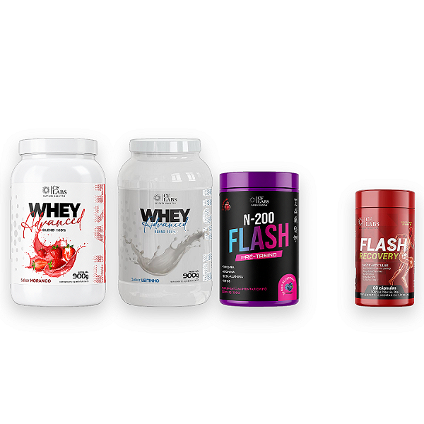 COMBO PERFORMANCE - Whey + N-200 + Recovery GRÁTIS
