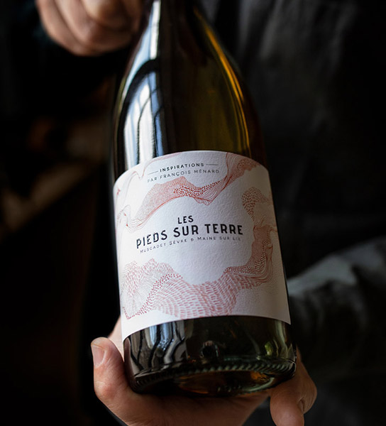 Domaine Menard Gaborit - Les Pieds sur Terre - Blanc - Muscadet Sèvre et Maine sur lie - 2022