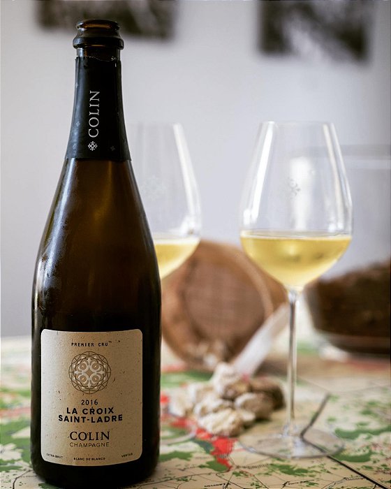 Champagne Colin - La Croix Saint-Ladre 2017 Blanc De Blanc - Aop Champagne 1Er Cru - Nv