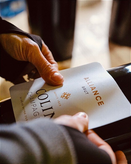 CHAMPAGNE COLIN - Alliance Brut - Effervescent Blanc - Nv