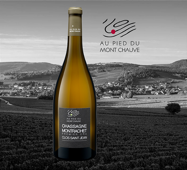 Au Pied Du Mont Chauve - Chassagne-Montrachet 1er cru - Clos saint jean - Blanc - 2023