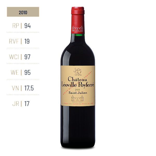 Chateau Leoville Poyferre - Chateau Leoville Poyferré - Aop Saint Julien - 2010