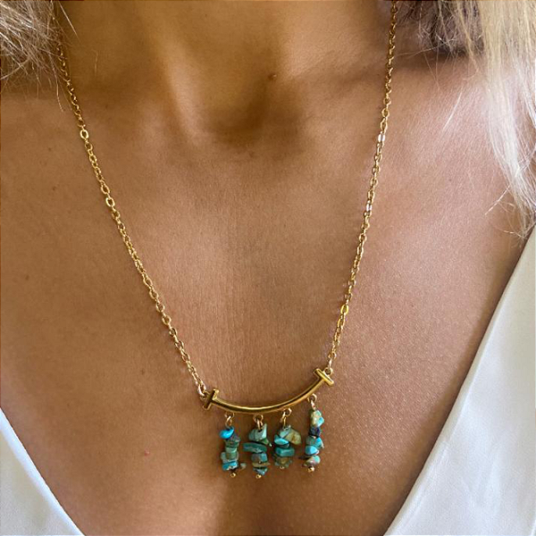 Corrente arco turquesa real