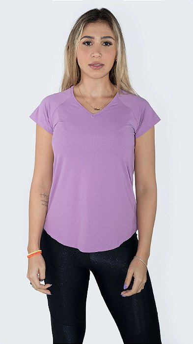 Blusa Raglan Decote V