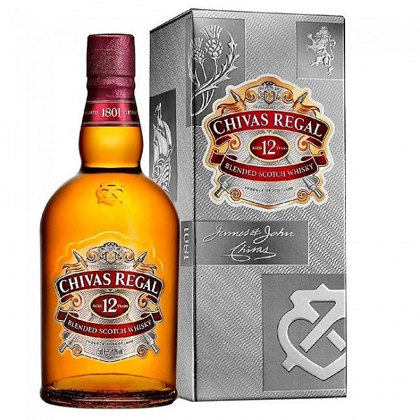 Whisky Chivas Regal 12 Anos 1000ml