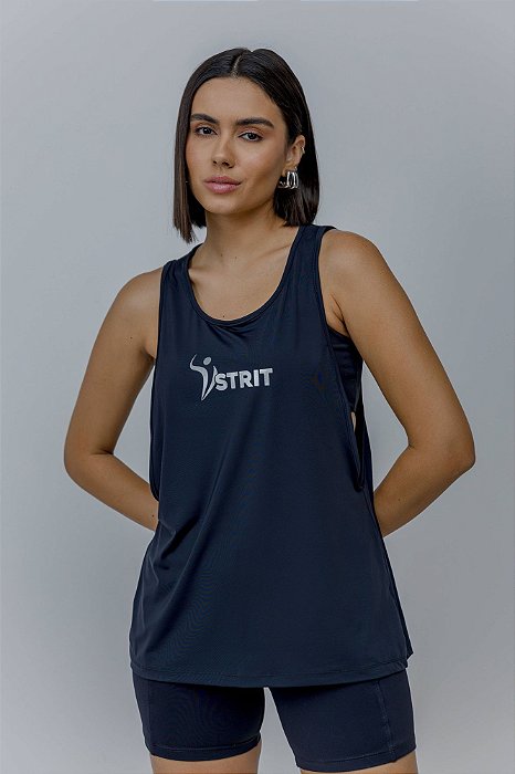 REGATA ALONGADA PRETO