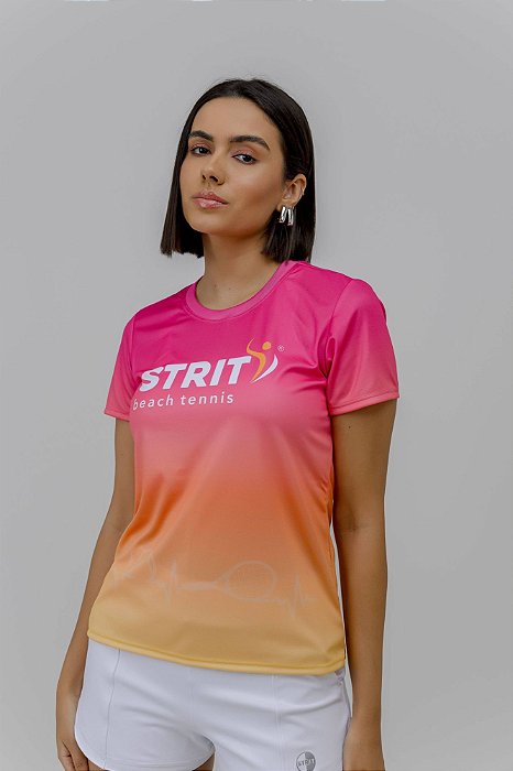 T-shirt beach tennis pink PINK M