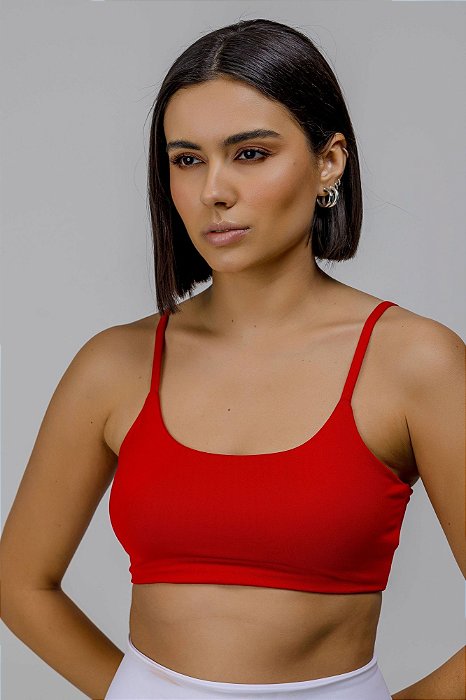 Top maria amanda vermelho VERMELHO P