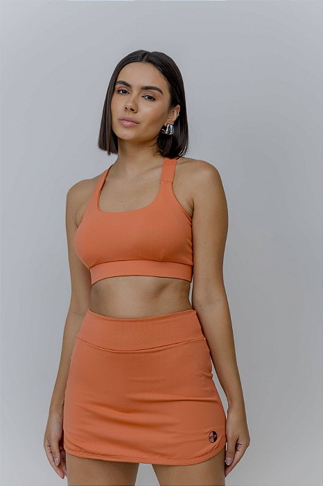 Shorts saia  vitoria argila argila P