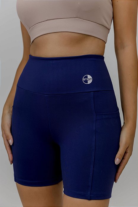 Shorts c/ bolso azul marinho AZUL MARINHO P