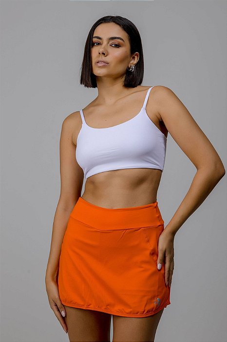 SHORTS SAIA  VITORIA TANGERINA