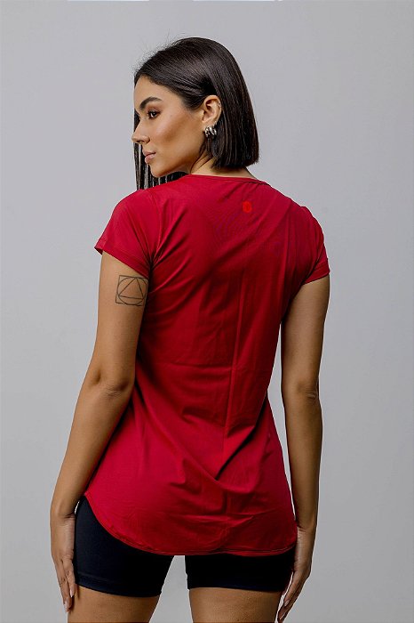 Blusa lara vermelho divino VERMELHO DIVINO P